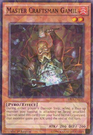 Master Craftsman Gamil [BP03-EN115] Shatterfoil Rare | Clutch Gaming