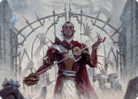 Cemetery Gatekeeper Art Card [Innistrad: Crimson Vow Art Series] | Clutch Gaming