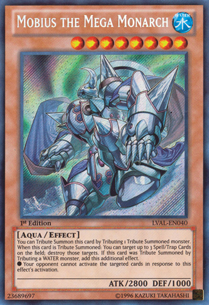 Mobius the Mega Monarch [LVAL-EN040] Secret Rare | Clutch Gaming