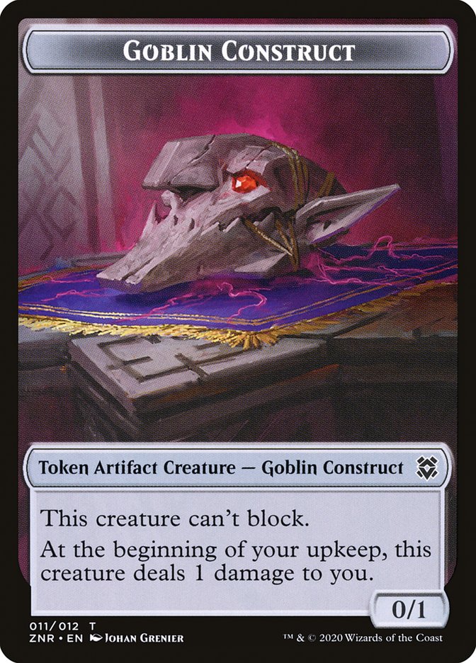 Goblin Construct Token [Zendikar Rising Tokens] | Clutch Gaming