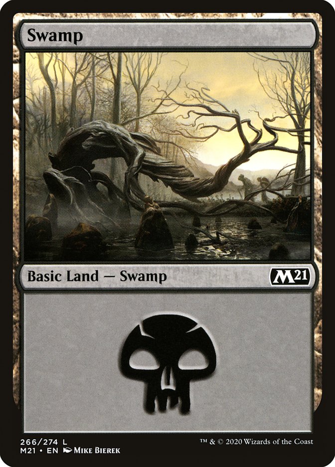 Swamp (266) [Core Set 2021] | Clutch Gaming