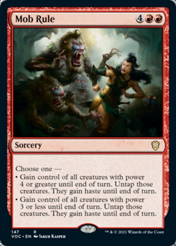 Mob Rule [Innistrad: Crimson Vow Commander] | Clutch Gaming