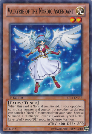 Valkyrie of the Nordic Ascendant [SP14-EN047] Starfoil Rare | Clutch Gaming