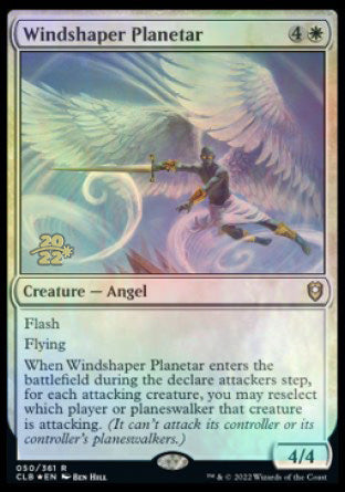 Windshaper Planetar [Commander Legends: Battle for Baldur's Gate Prerelease Promos] | Clutch Gaming