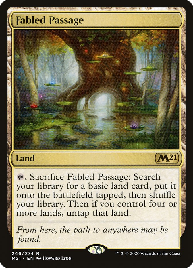 Fabled Passage [Core Set 2021] | Clutch Gaming