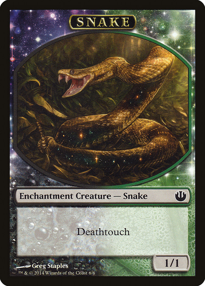 Snake Token [Journey into Nyx Tokens] | Clutch Gaming