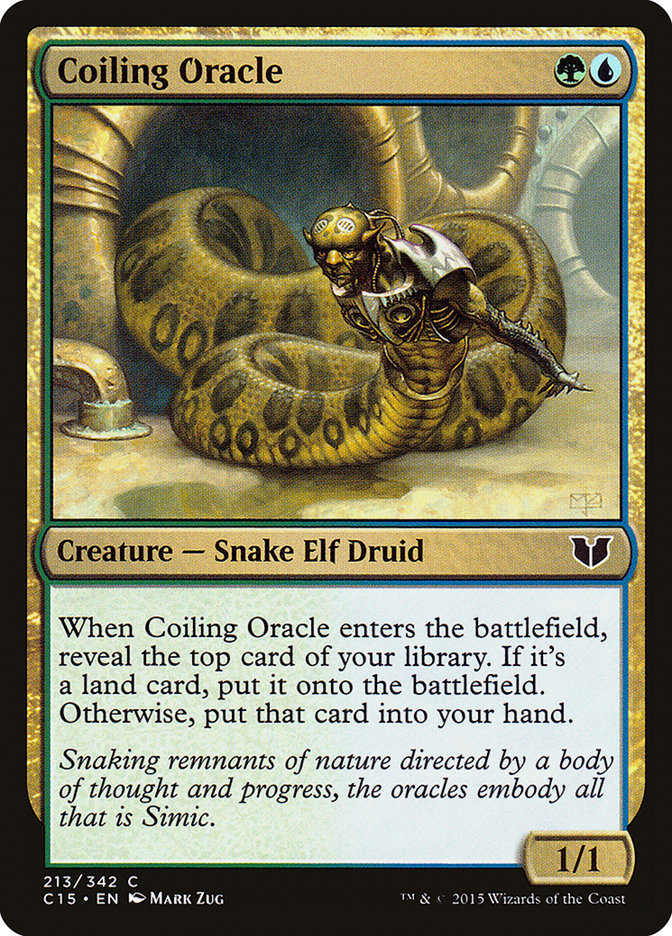 Coiling Oracle [Commander 2015] | Clutch Gaming