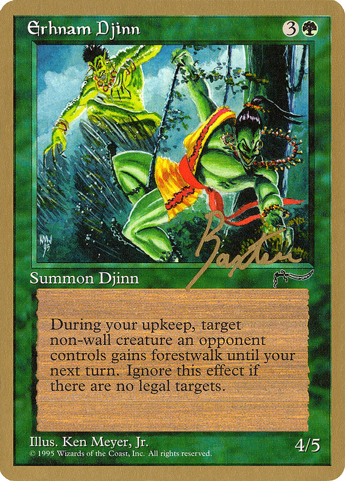 Erhnam Djinn (George Baxter) [Pro Tour Collector Set] | Clutch Gaming