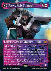 Prowl, Stoic Strategist // Prowl, Pursuit Vehicle (Shattered Glass) [Transformers] | Clutch Gaming