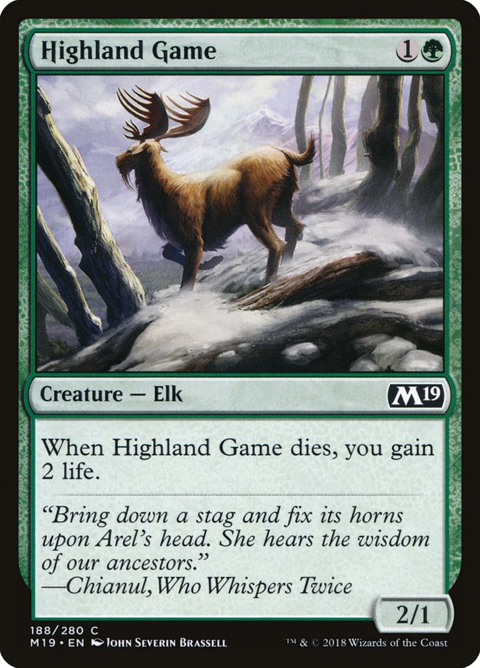 Highland Game [Core Set 2019] | Clutch Gaming