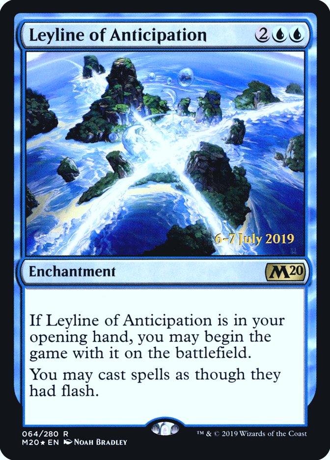 Leyline of Anticipation [Core Set 2020 Prerelease Promos] | Clutch Gaming