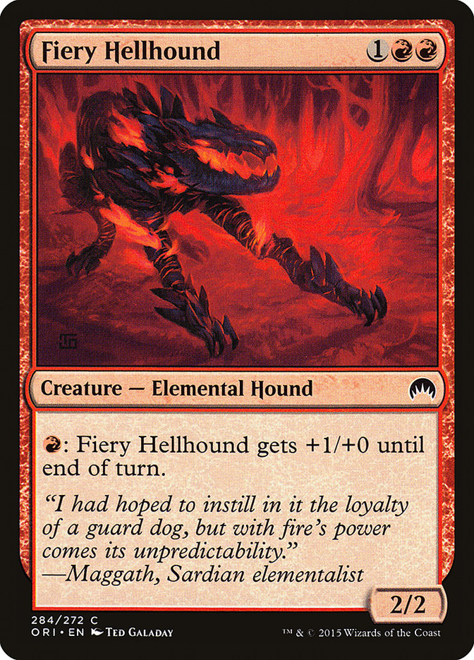 Fiery Hellhound [Magic Origins] | Clutch Gaming