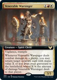 Venerable Warsinger (Extended Art) [Strixhaven: School of Mages] | Clutch Gaming