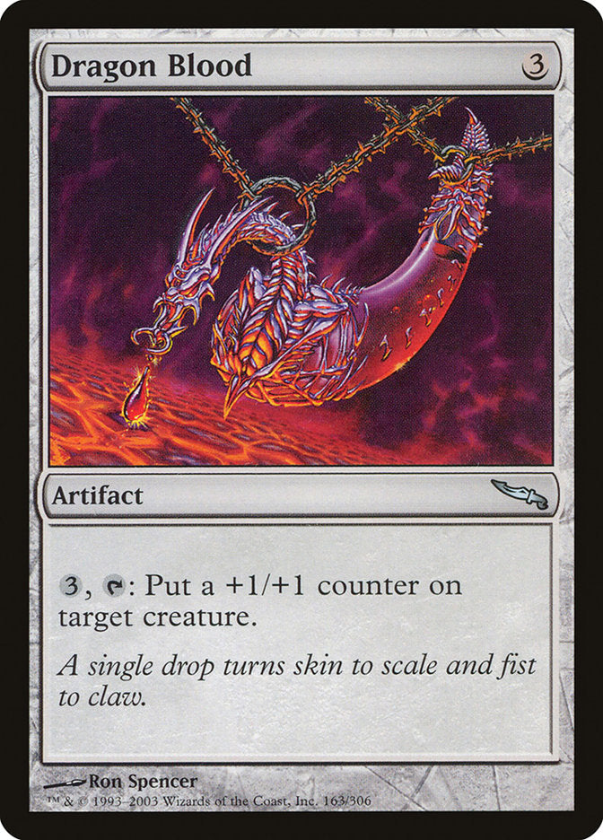 Dragon Blood [Mirrodin] | Clutch Gaming