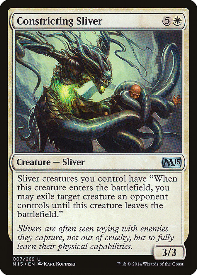 Constricting Sliver [Magic 2015] | Clutch Gaming