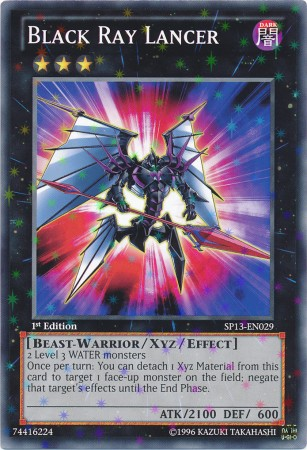 Black Ray Lancer [SP13-EN029] Starfoil Rare | Clutch Gaming