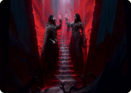 Vampires' Vengeance Art Card [Innistrad: Crimson Vow Art Series] | Clutch Gaming