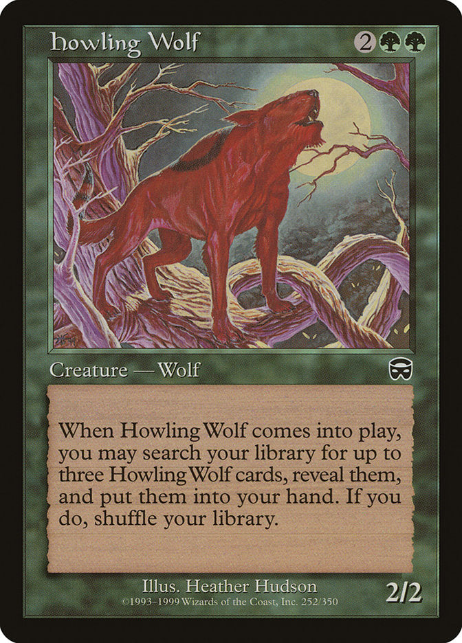 Howling Wolf [Mercadian Masques] | Clutch Gaming