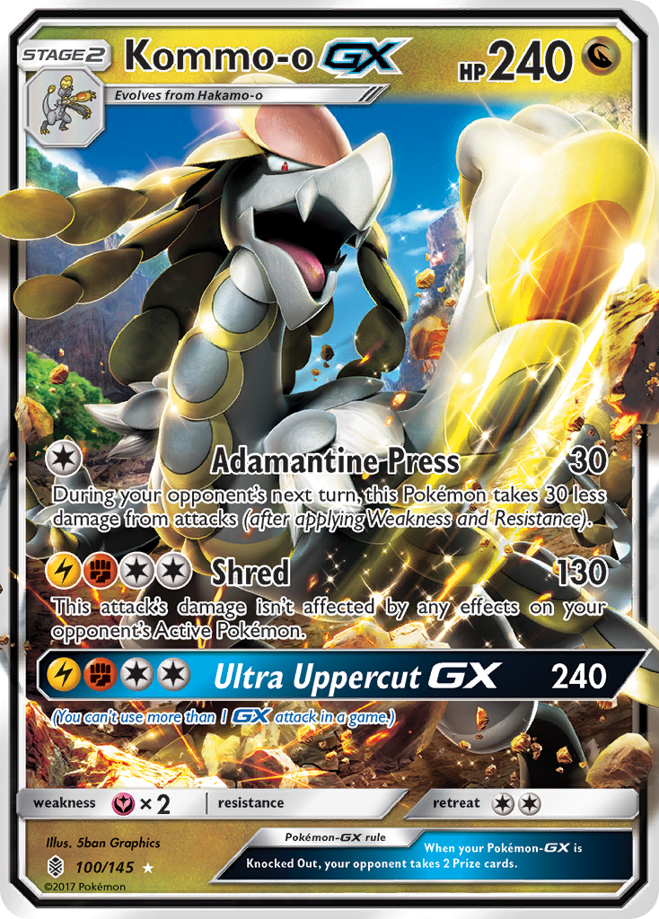 Kommo-o GX (100/145) [Sun & Moon: Guardians Rising] | Clutch Gaming