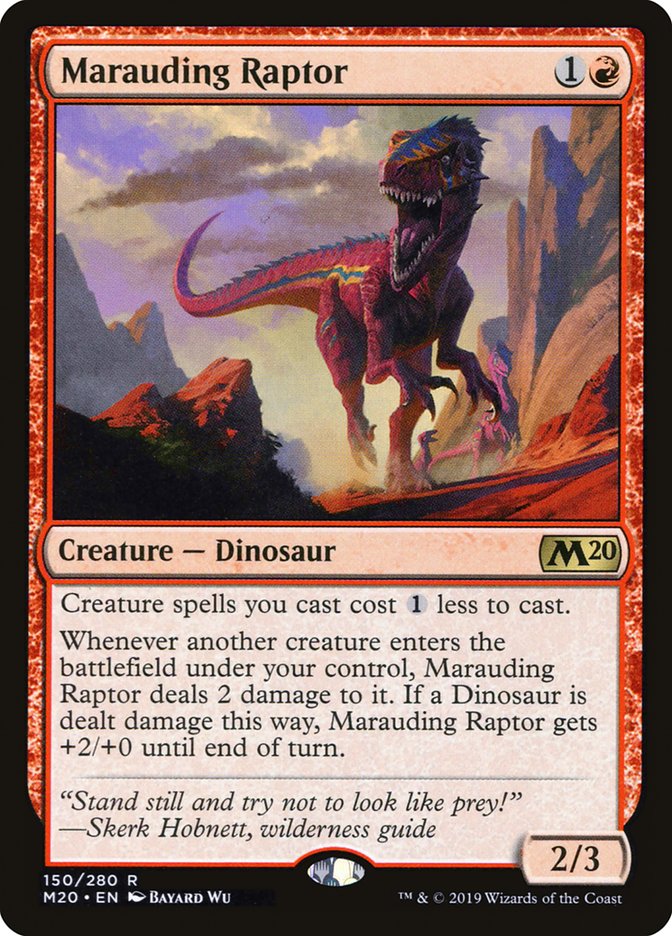 Marauding Raptor [Core Set 2020] | Clutch Gaming