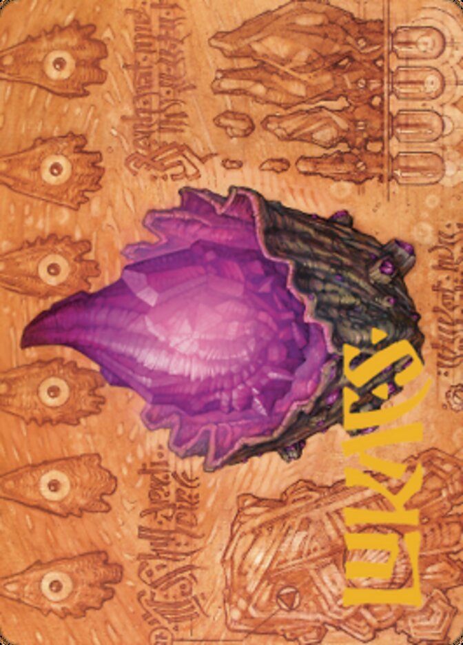 Thorn of Amethyst Art Card (Gold-Stamped Signature) [The Brothers' War Art Series] | Clutch Gaming