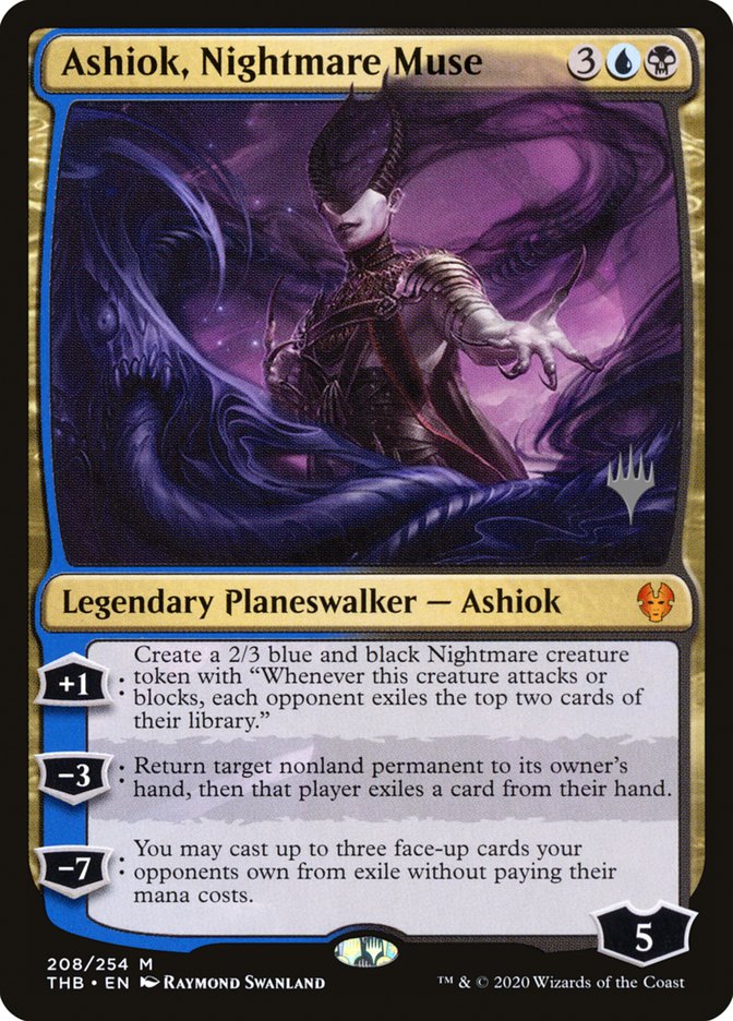 Ashiok, Nightmare Muse (Promo Pack) [Theros Beyond Death Promos] | Clutch Gaming