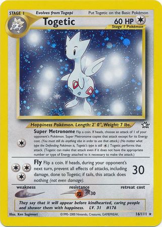 Togetic (16/111) [Neo Genesis Unlimited] | Clutch Gaming