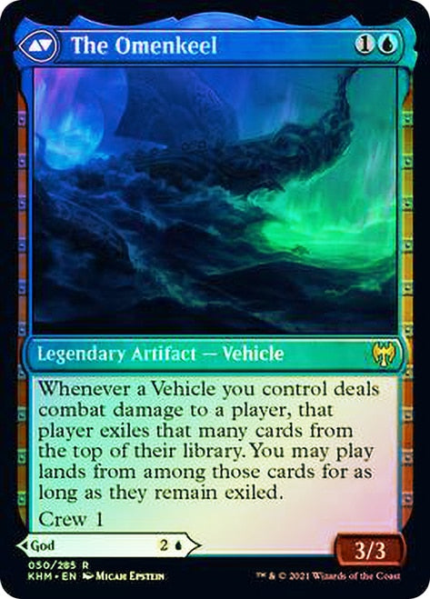 Cosima, God of the Voyage // The Omenkeel [Kaldheim Prerelease Promos] | Clutch Gaming