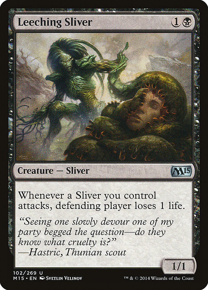 Leeching Sliver [Magic 2015] | Clutch Gaming