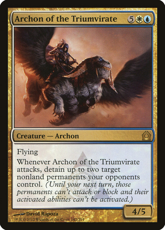 Archon of the Triumvirate [Return to Ravnica] | Clutch Gaming