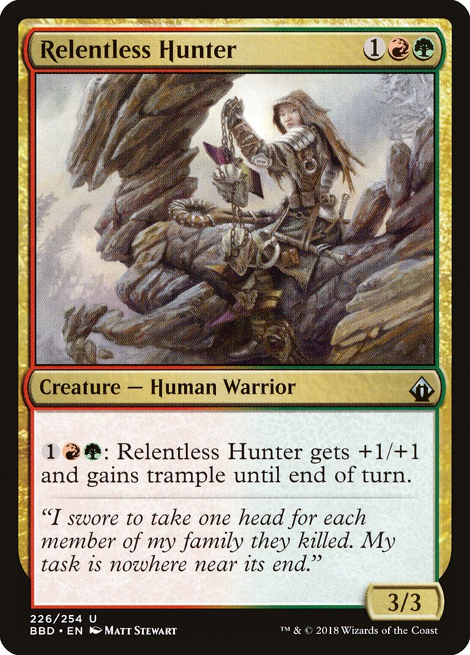 Relentless Hunter [Battlebond] | Clutch Gaming