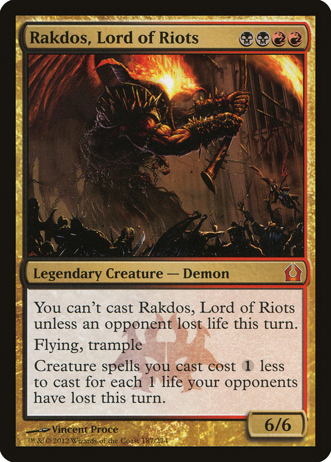 Rakdos, Lord of Riots [Return to Ravnica] | Clutch Gaming