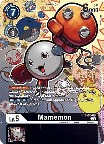 Mamemon [BT6-064] (Alternate Art) (Revision Pack 2021) [Double Diamond Promos] | Clutch Gaming