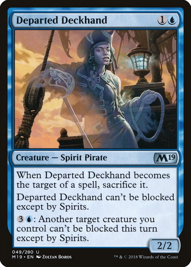 Departed Deckhand [Core Set 2019] | Clutch Gaming