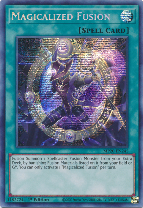 Magicalized Fusion [MP20-EN245] Prismatic Secret Rare | Clutch Gaming