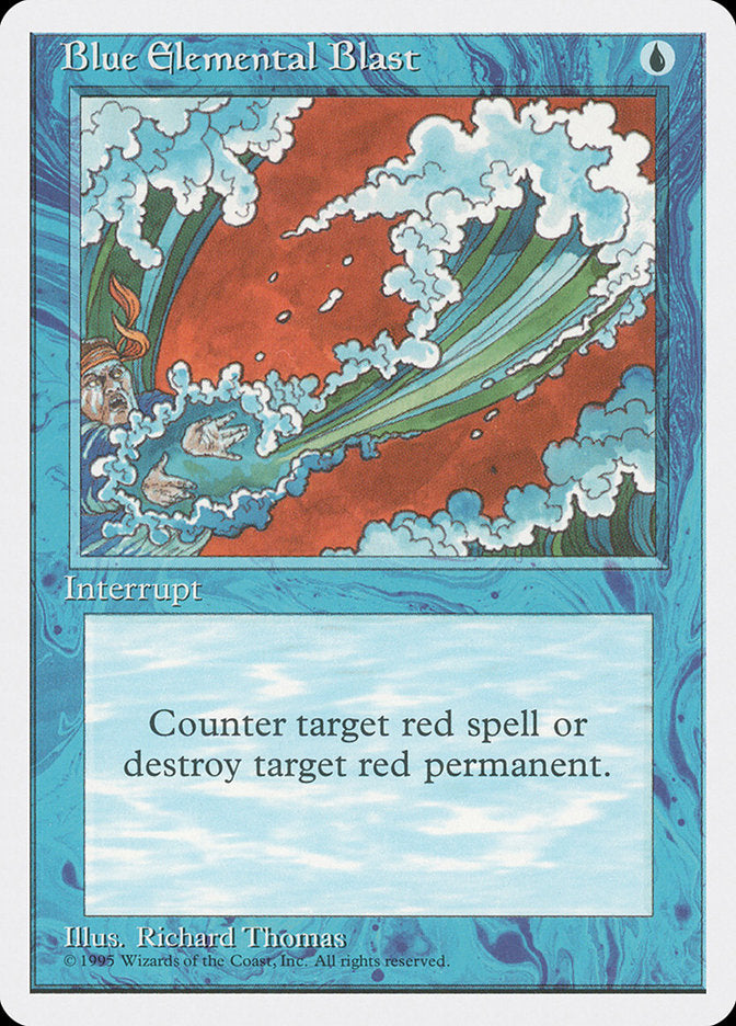 Blue Elemental Blast [Fourth Edition] | Clutch Gaming