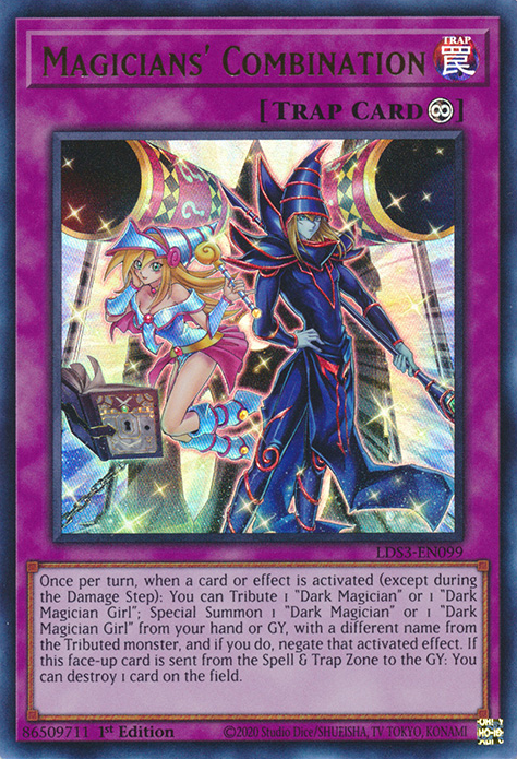 Magicians' Combination [LDS3-EN099] Ultra Rare | Clutch Gaming