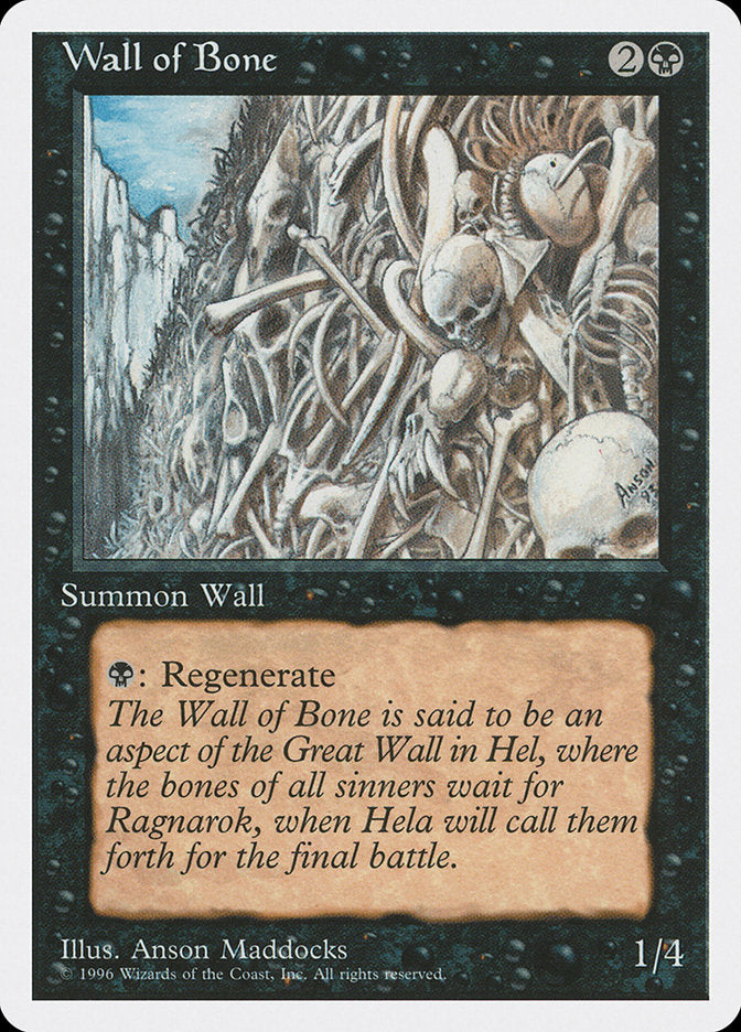 Wall of Bone [Introductory Two-Player Set] | Clutch Gaming