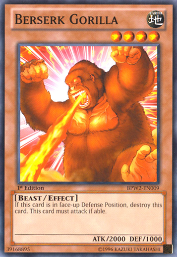 Berserk Gorilla [BPW2-EN009] Common | Clutch Gaming