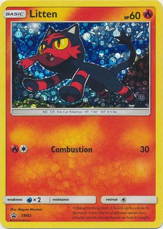 Litten (SM02) (General Mills Promo) [Sun & Moon: Black Star Promos] | Clutch Gaming