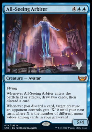 All-Seeing Arbiter (Promo Pack) [Streets of New Capenna Promos] | Clutch Gaming