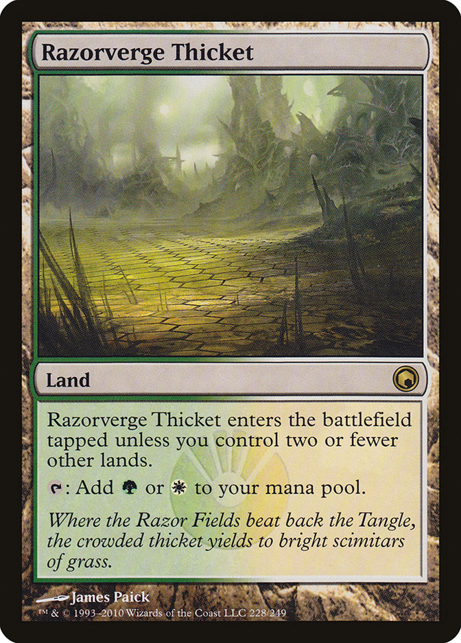 Razorverge Thicket [Scars of Mirrodin] | Clutch Gaming