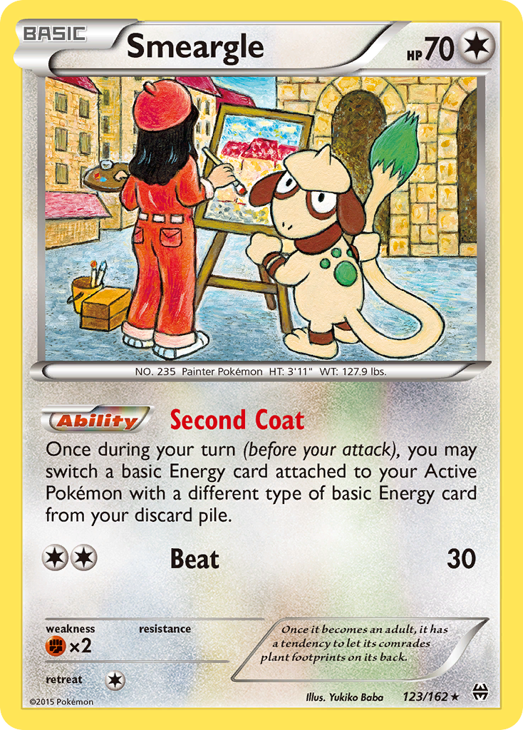 Smeargle (123/162) [XY: BREAKthrough] | Clutch Gaming