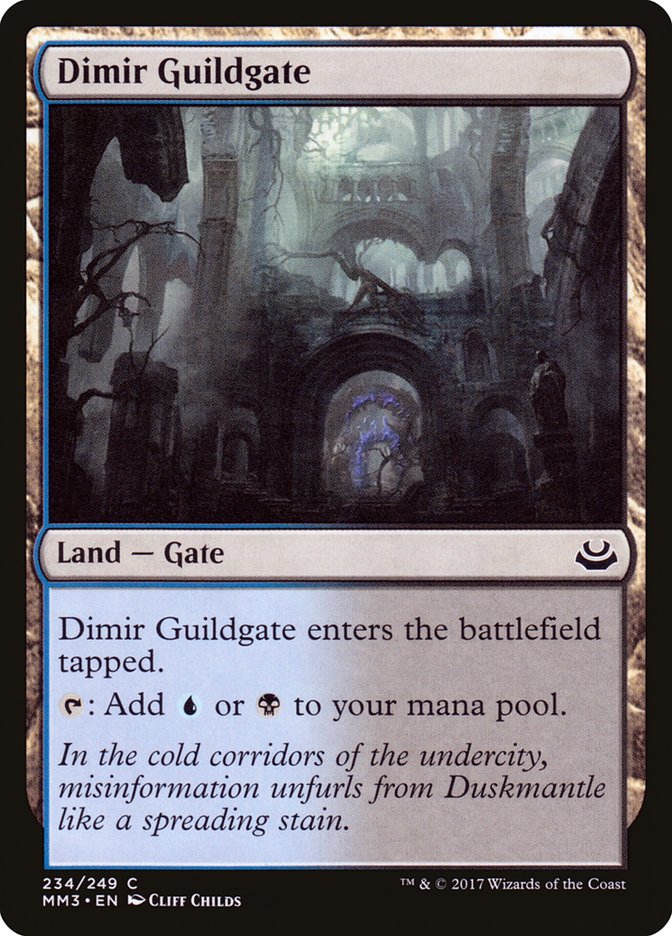 Dimir Guildgate [Modern Masters 2017] | Clutch Gaming