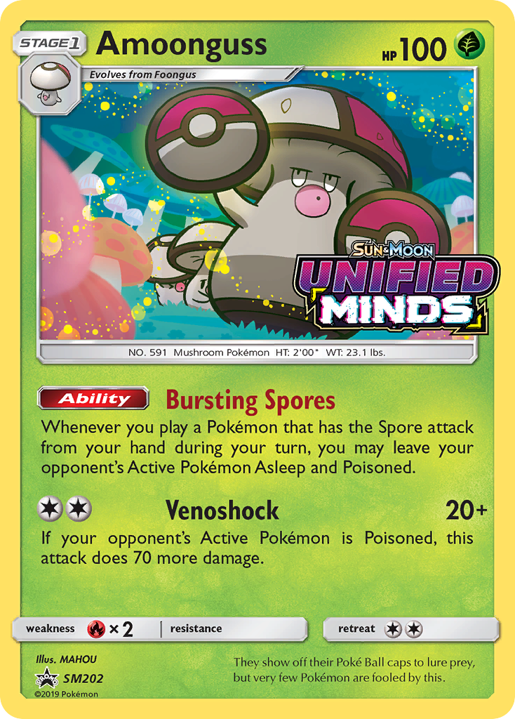 Amoonguss (SM202) [Sun & Moon: Black Star Promos] | Clutch Gaming