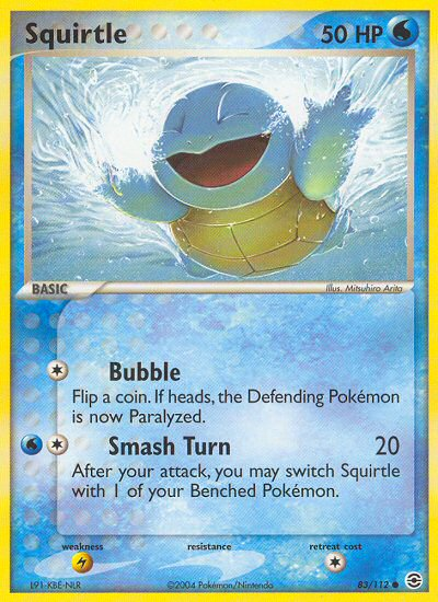 Squirtle (83/112) [EX: FireRed & LeafGreen] | Clutch Gaming