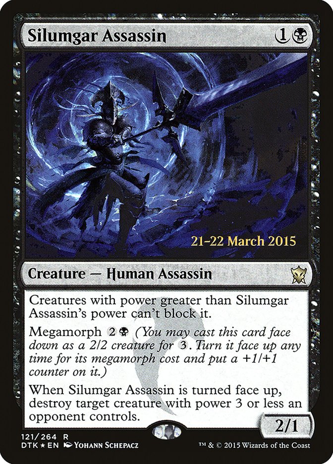 Silumgar Assassin [Dragons of Tarkir Prerelease Promos] | Clutch Gaming