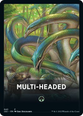 Multi-Headed Theme Card [Jumpstart 2022 Front Cards] | Clutch Gaming