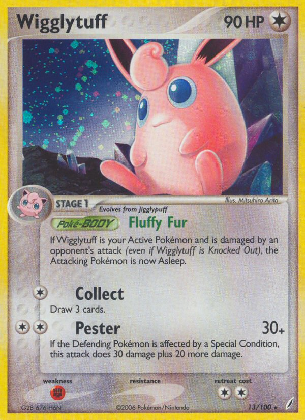 Wigglytuff (13/100) [EX: Crystal Guardians] | Clutch Gaming