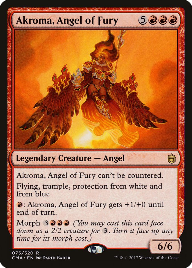 Akroma, Angel of Fury [Commander Anthology] | Clutch Gaming